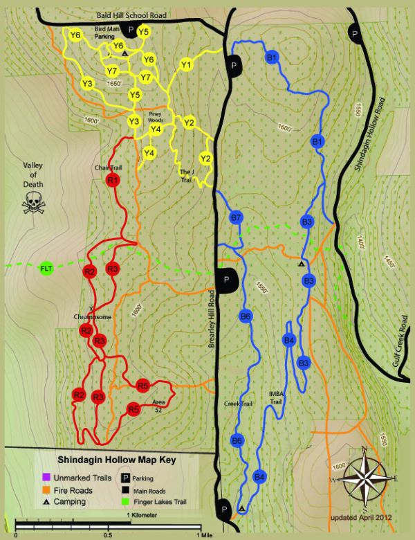 Older Topo Map - not as accurate as other maps, just for topo